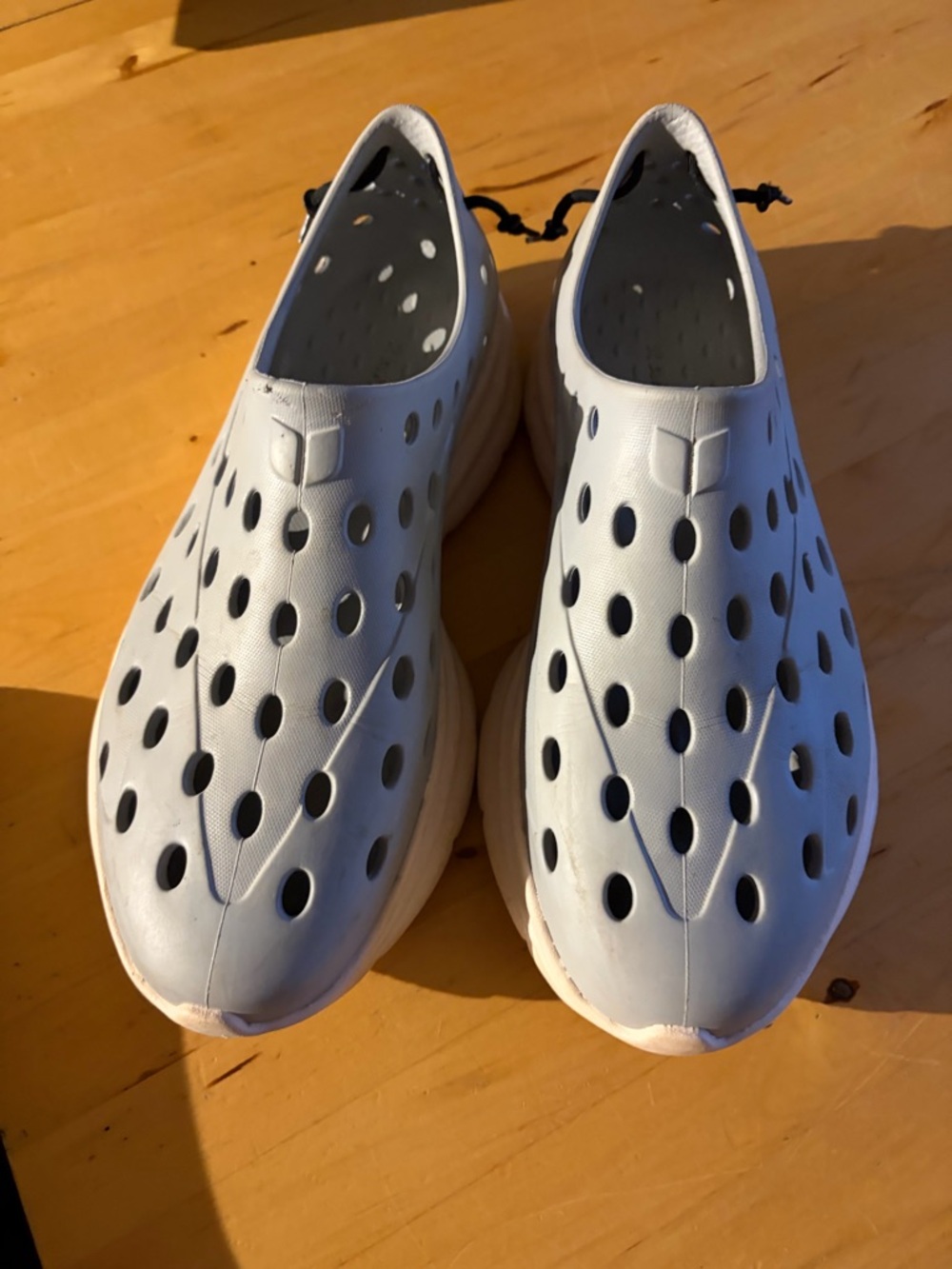 White Slip-On Kane Recovery shoes